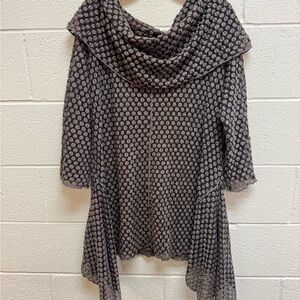 IC by Connie K Gray Polka Dot Tunic